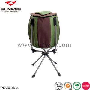 Bolsa enfriadora en soporte .